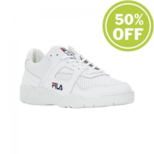 Fila Tenisky Panske Biele - Cedar Low Vypredaj - Slovakia 42718-ELDV